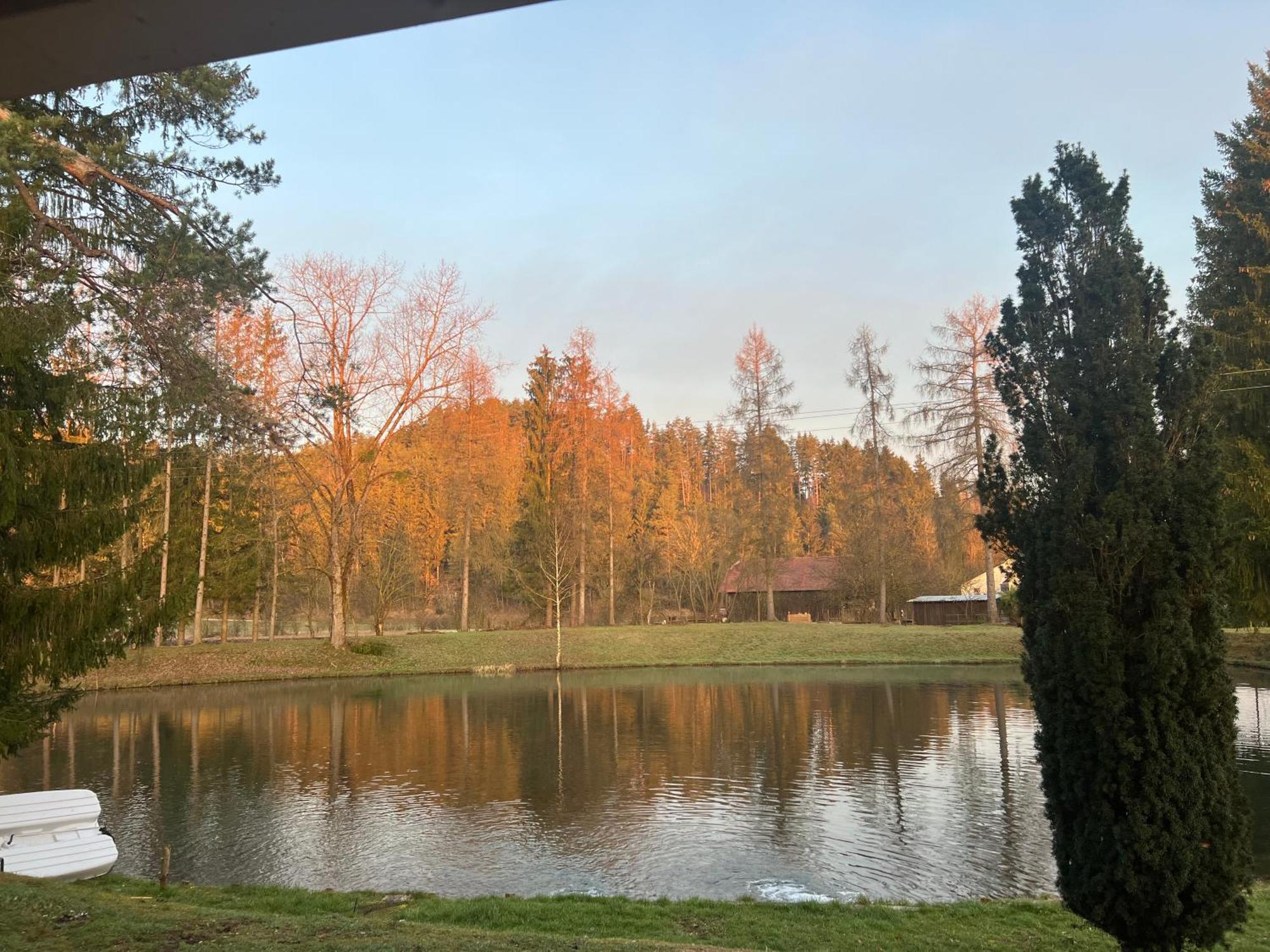 Ferienwohnung Haus Am Fischteich Feistritz ob Bleiburg Exterior foto