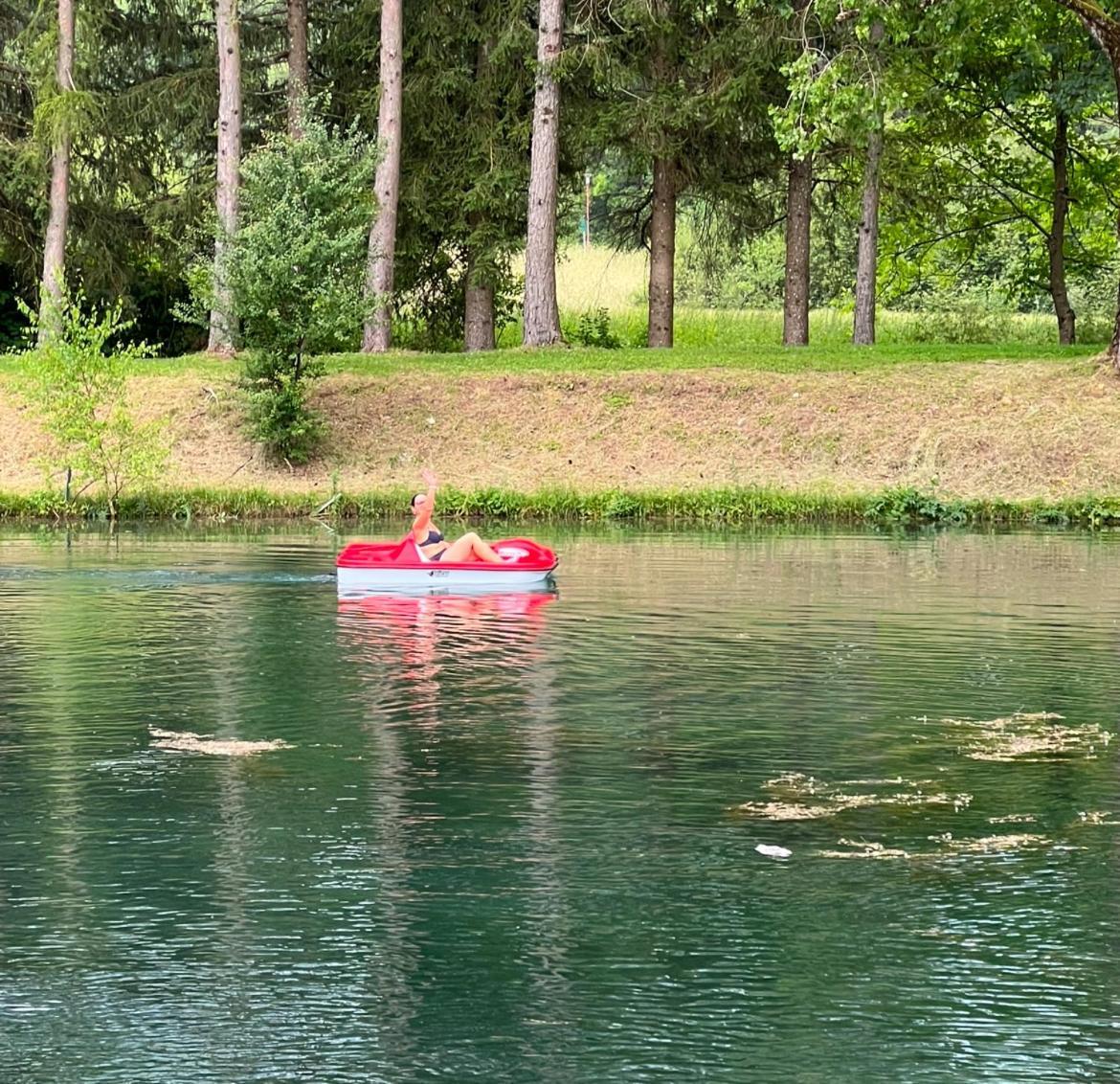 Ferienwohnung Haus Am Fischteich Feistritz ob Bleiburg Exterior foto